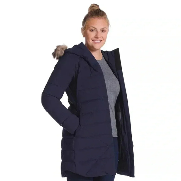 Eddie Bauer Sun Valley Frost Faux-Fur Hood Down Parka - Picture 6 of 11